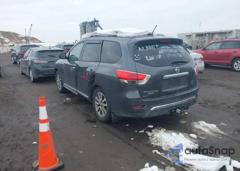 2013 Nissan Pathfinder Sl z USA, uszkodzony, nr VIN 5N1AR2MMXDC615268